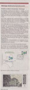 Pressebeitrag zu 30 Jagre Landkreis Schmakalden-Meiningen im Meininger Amtsblatt