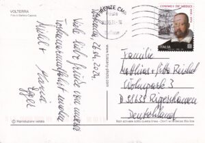 Grüße von Maria und Michael Egger aus Südtirol.