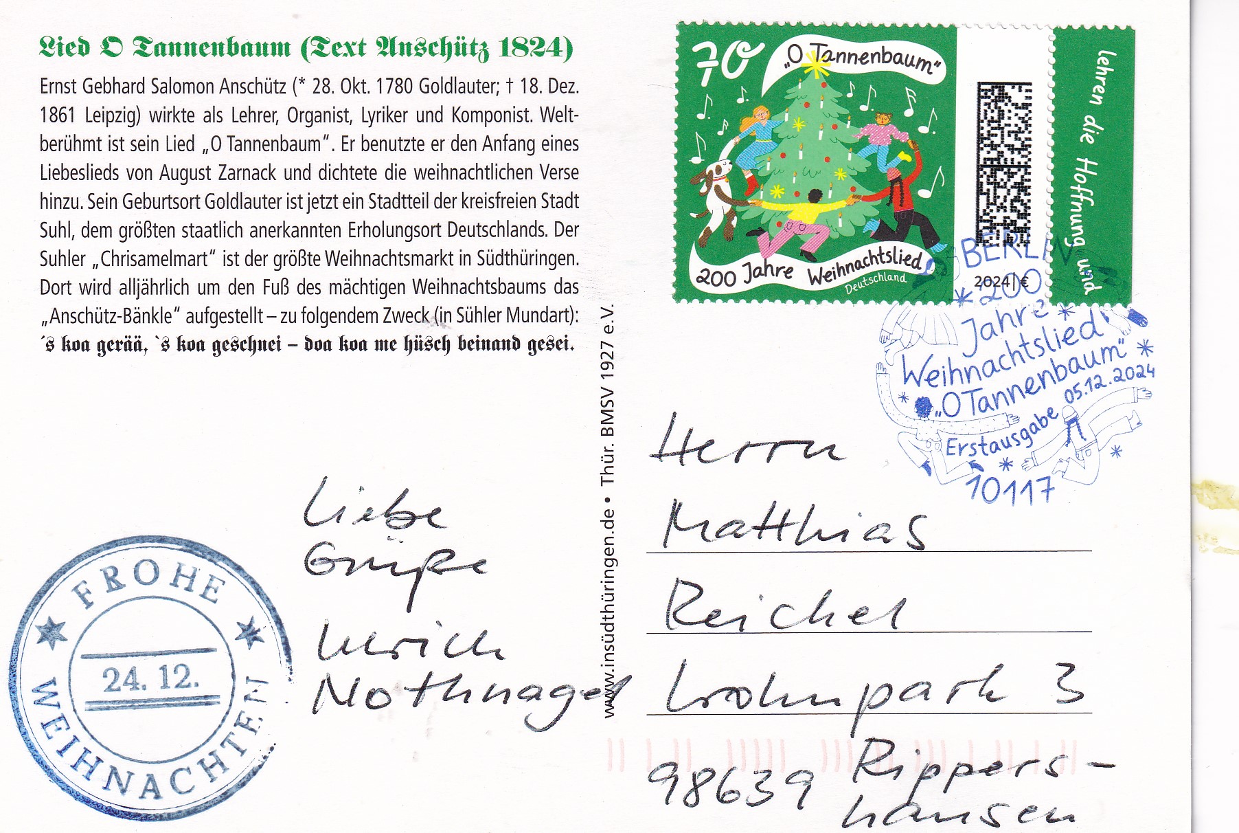 Grüße aus Suhl!