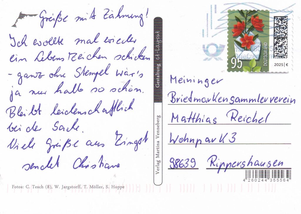 Grüße von Christiane Kellermann!