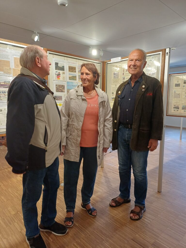 Karin und Karl-Heinz Kaupert aus Straubing zu Besuch in Meiningen.