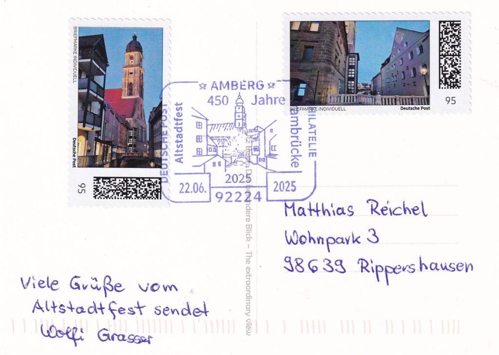 Grüße aus Amberg!