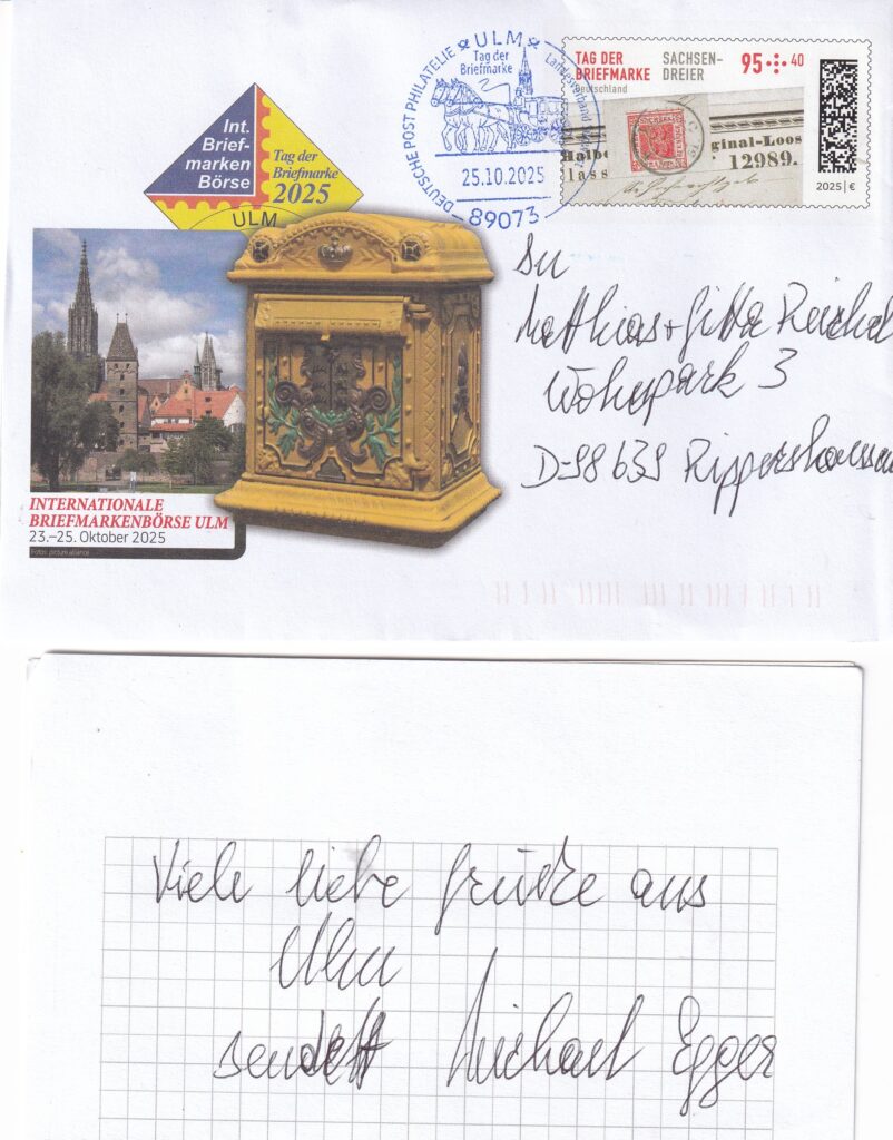 Grüße von Michael Egger aus Ulm.