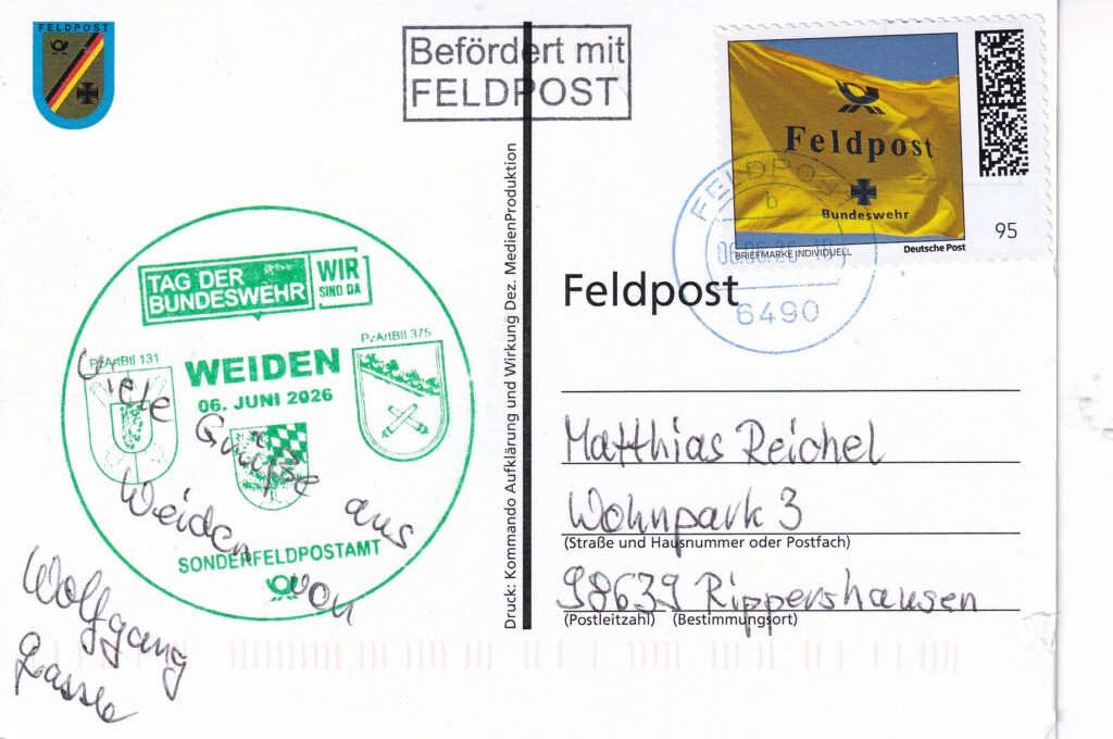 Feldpost der Bundeswehr
