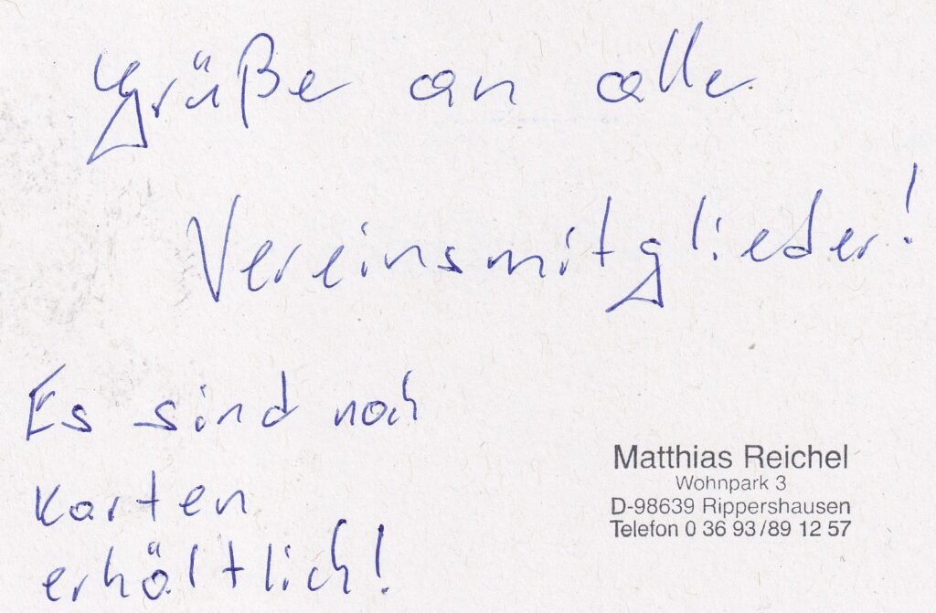 Grüße von der 2. Sonderpostbeförderung mit Robur LO 3000
